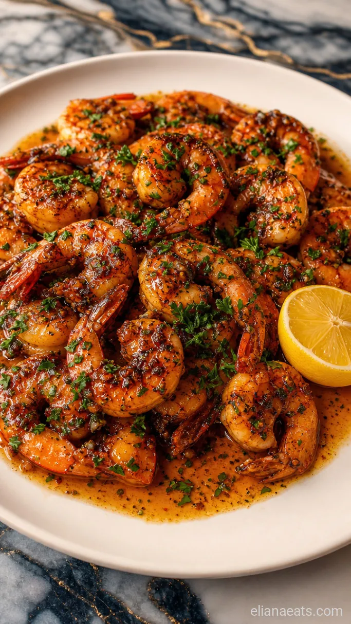 Step 4: Glaze and Finish the Shrimp