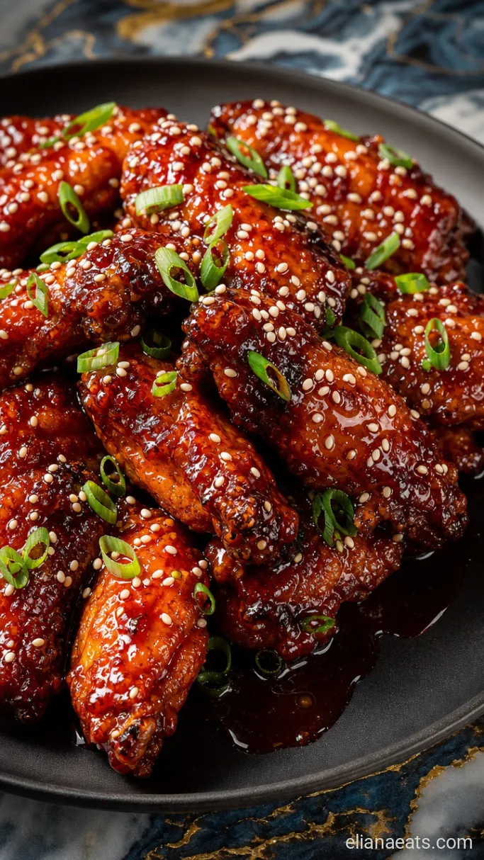 Step 4: Glaze and Serve the Wings
