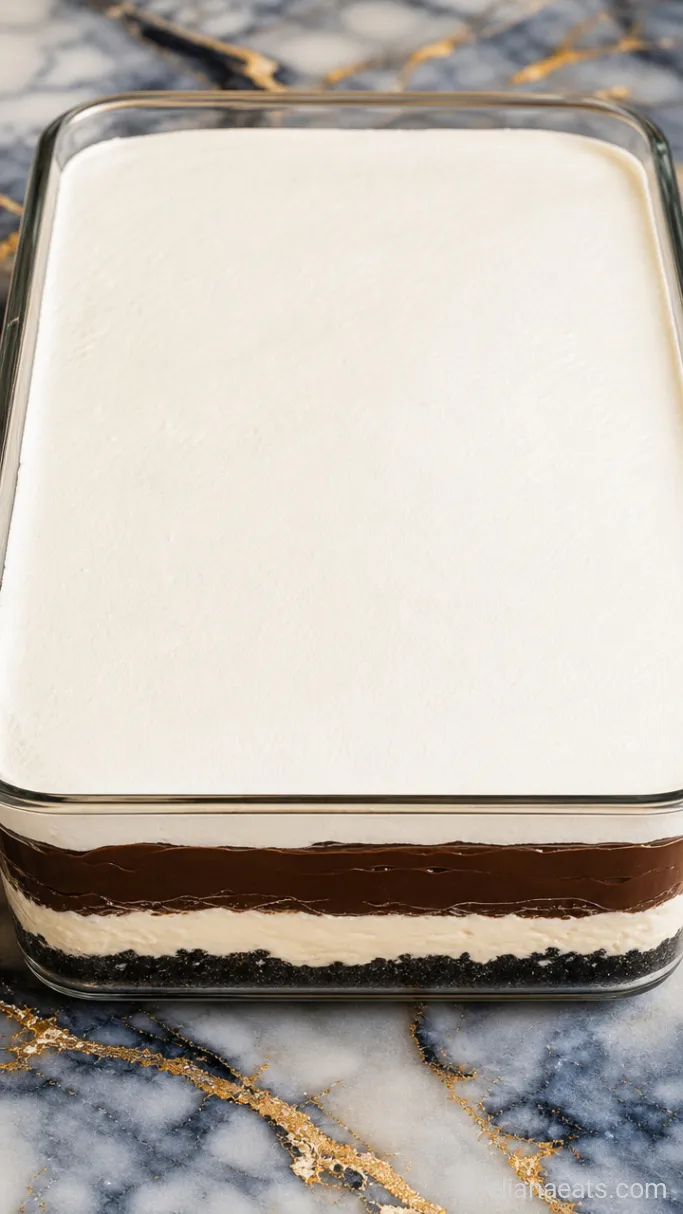 Step 4: Layer and Chill the Dessert