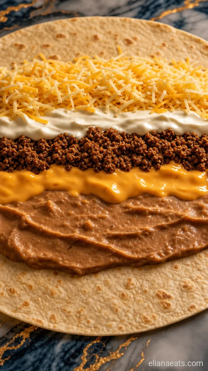 Step 4: Layer the Burritos