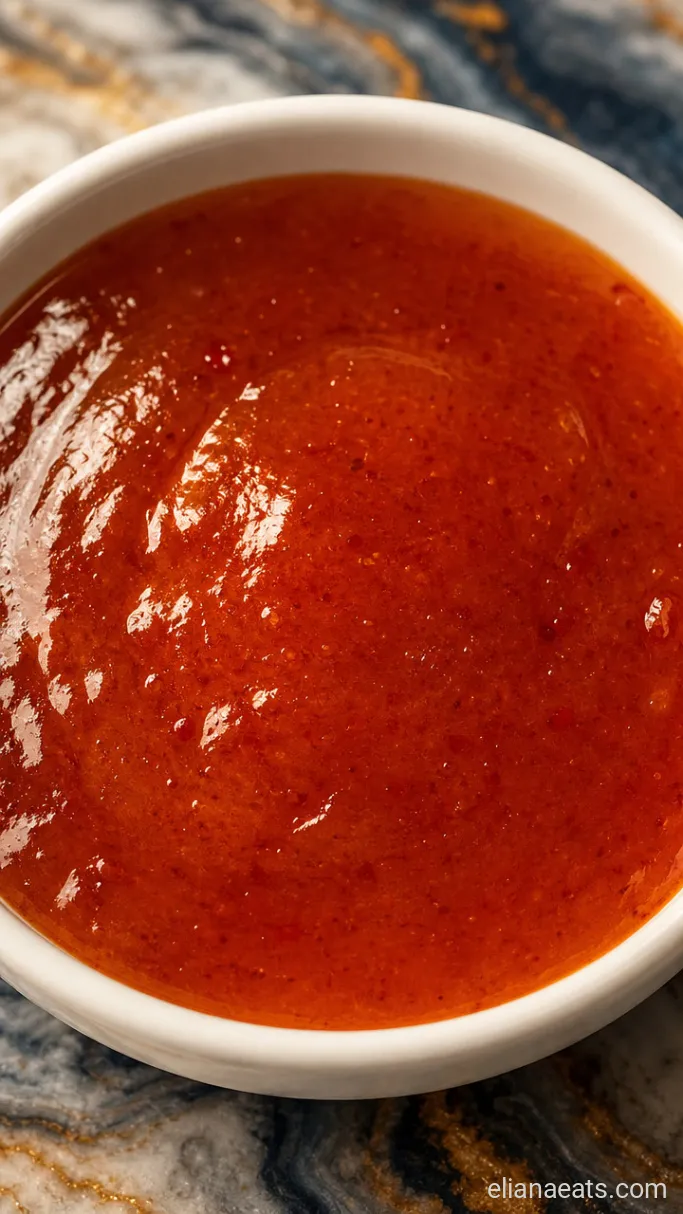 Step 4: Plate and Garnish the Sauce