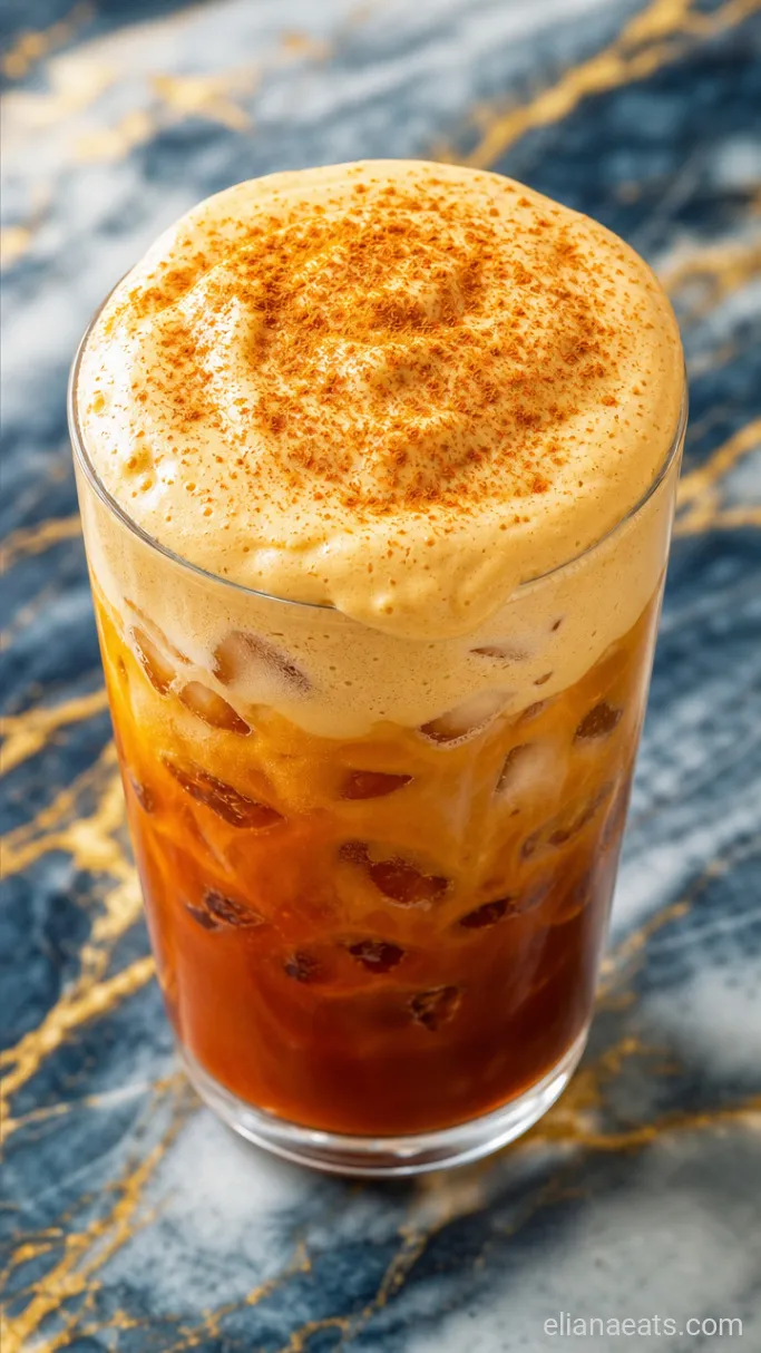 Step 4: Pour the Foam and Serve