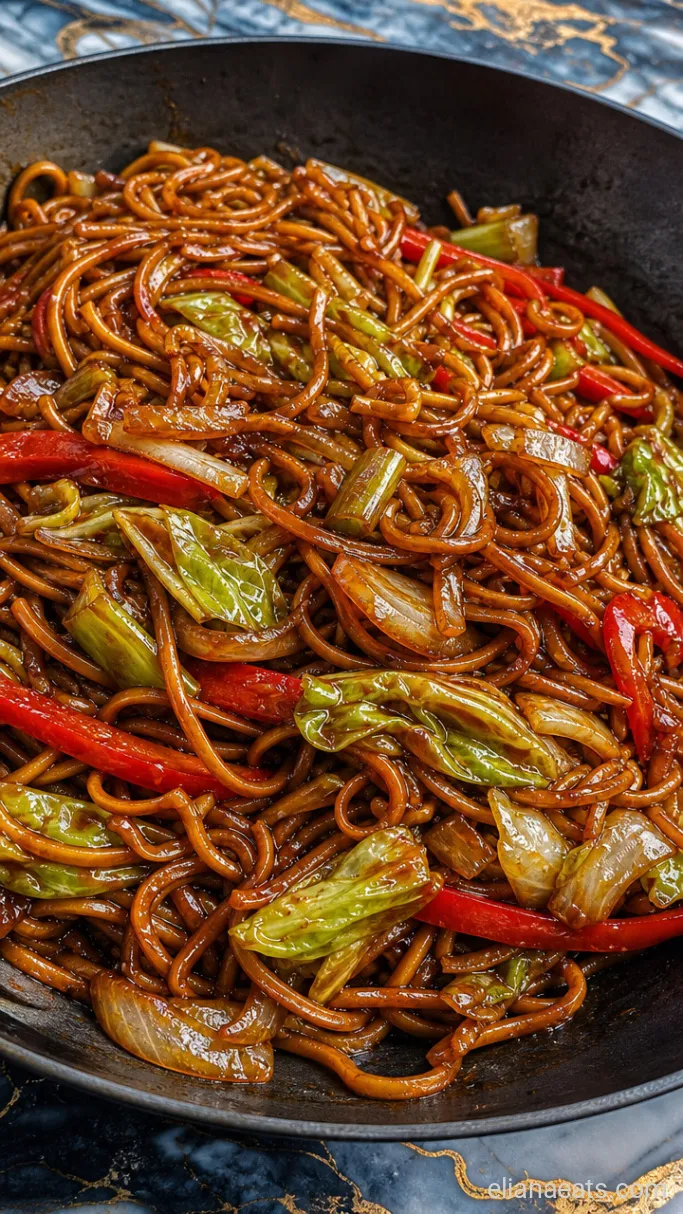 Step 4: Sauce and Finish the Noodles
