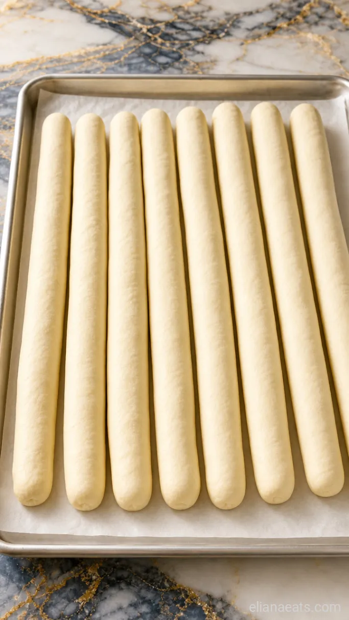 Step 4: Shape the Breadsticks