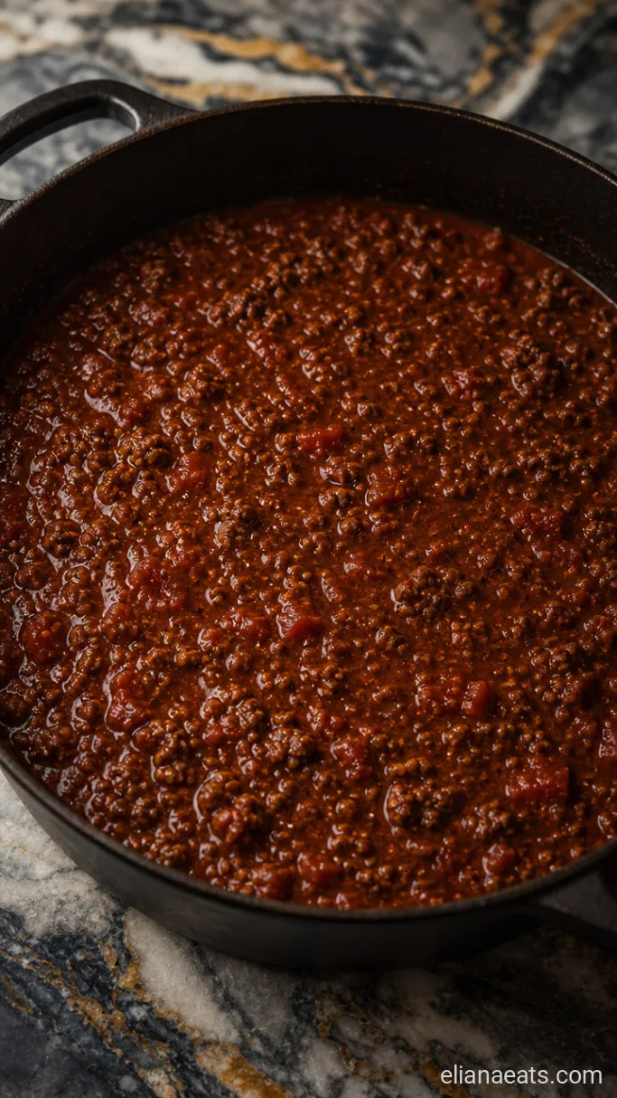 Step 4: Simmer the Chili