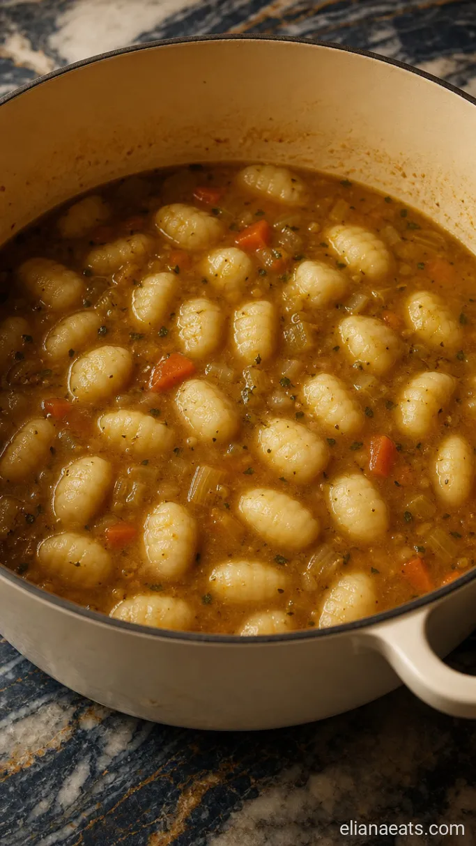Step 4: Simmer the Gnocchi
