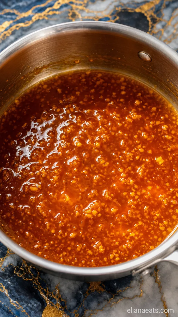 Step 4: Simmer the Orange Sauce