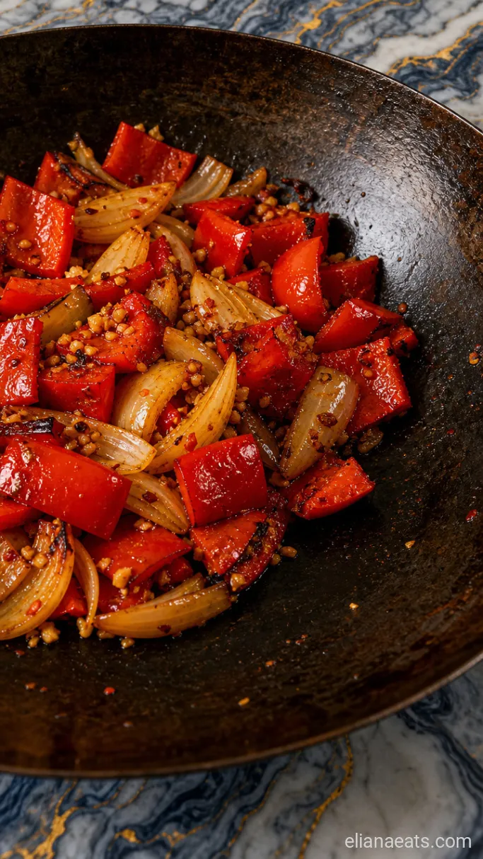 Step 4: Stir-Fry the Vegetables