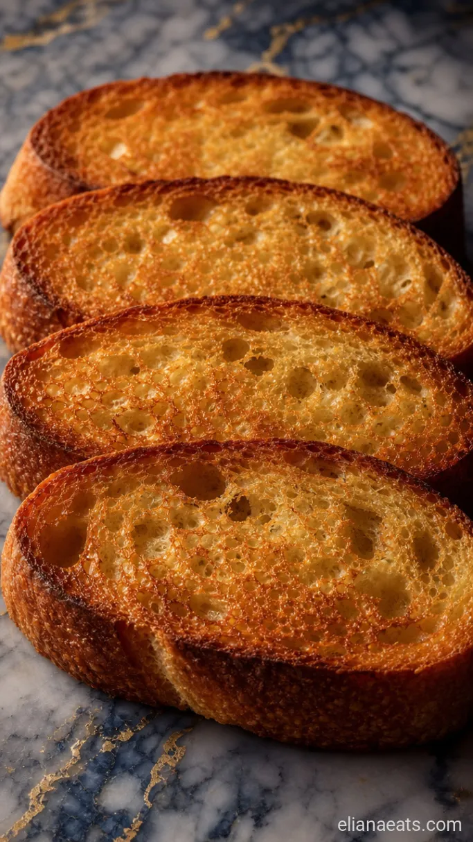 Step 4: Toast the Baguette Slices
