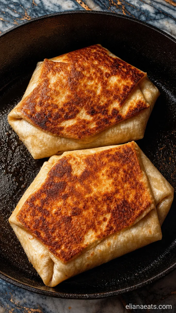 Step 4: Toast the Wraps