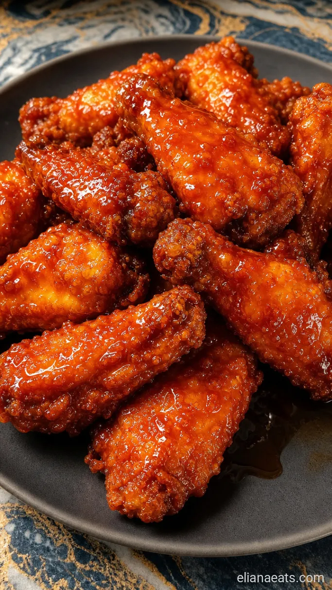 Step 4: Toss and Plate the Wings