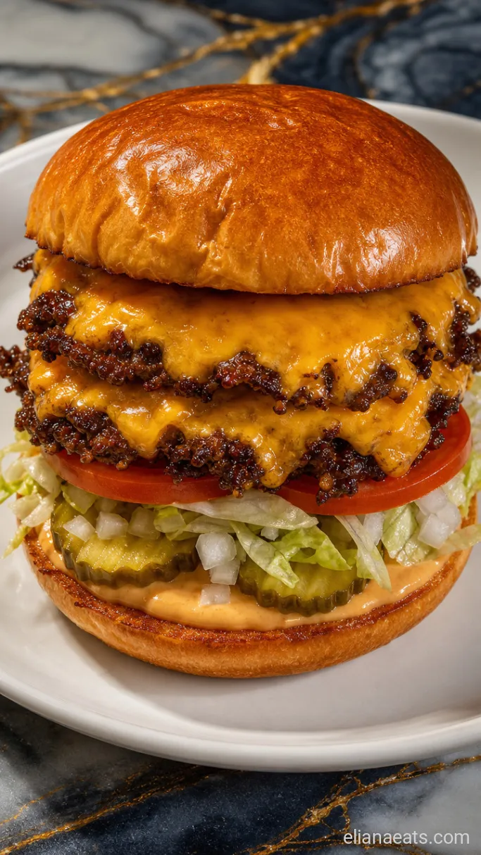 Step 5: Build and Garnish the Burgers