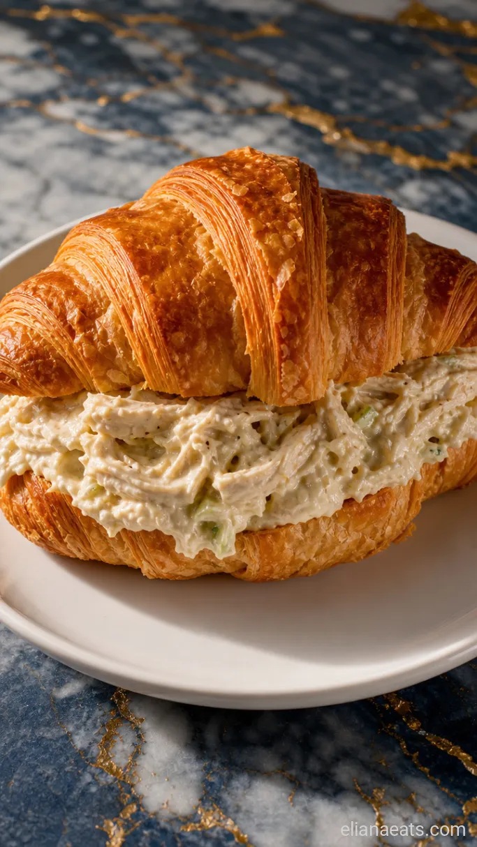 Step 5: Chill and Serve on a Croissant