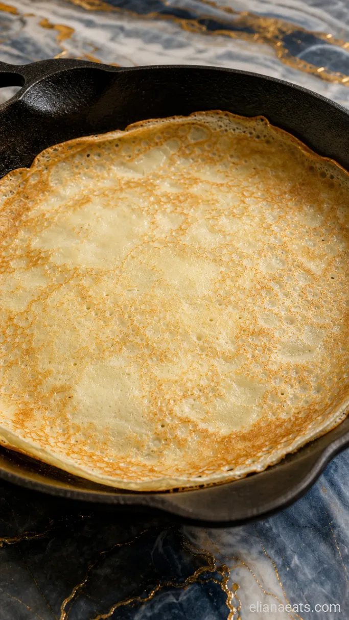Step 5: Cook the Crepes