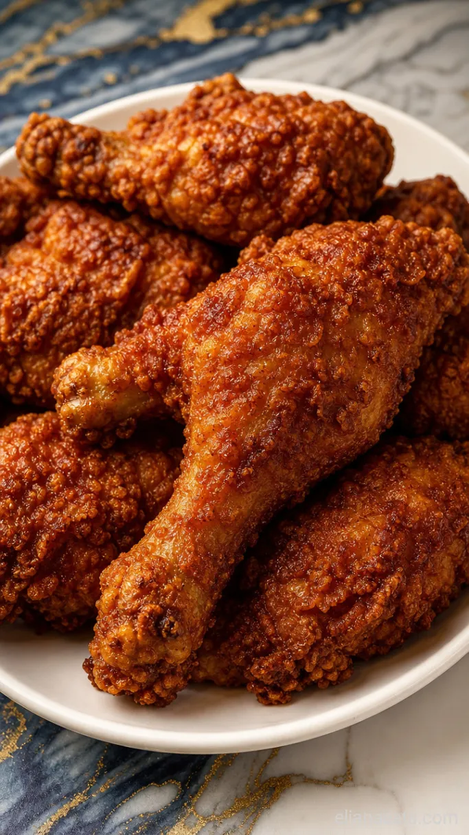 Step 5: Drain and Plate the Chicken