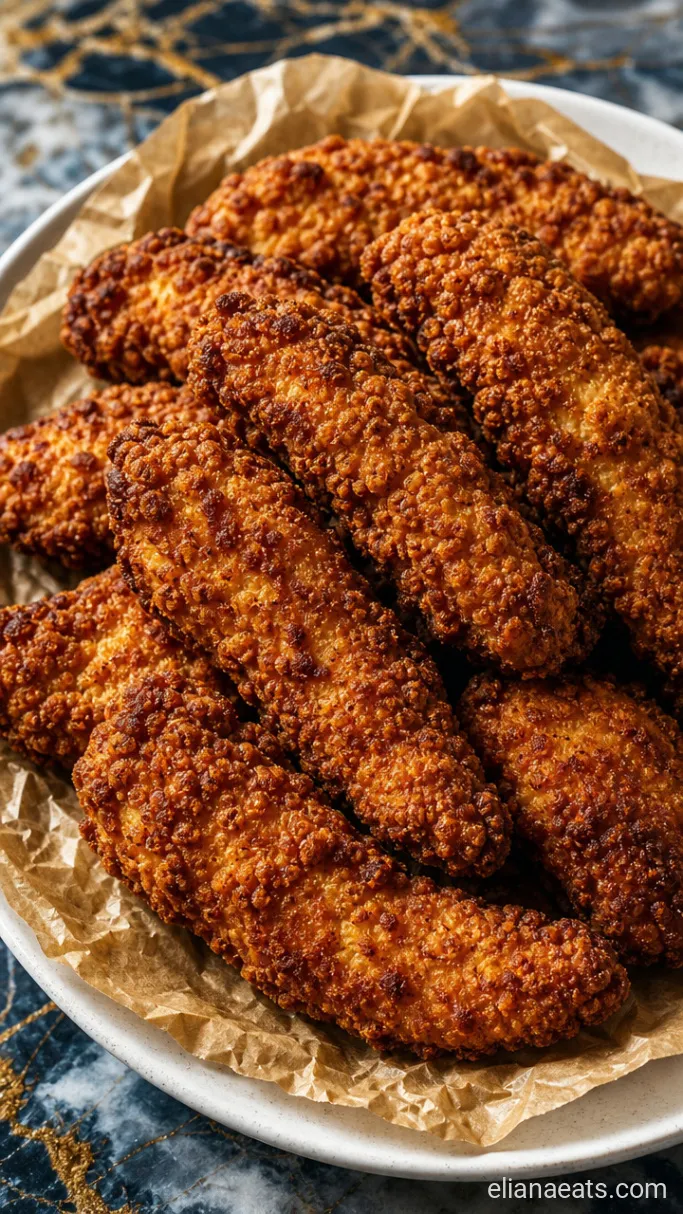 Step 5: Drain and Plate the Tenders
