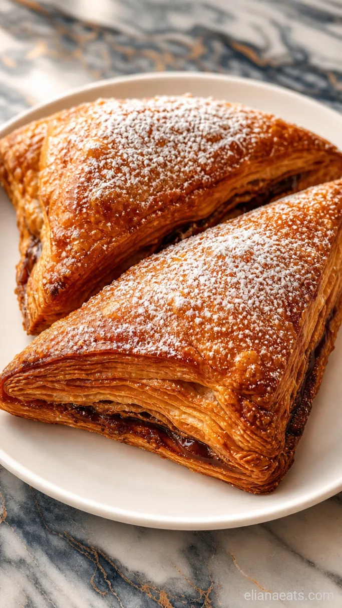 Step 5: Dust and Plate the Turnovers
