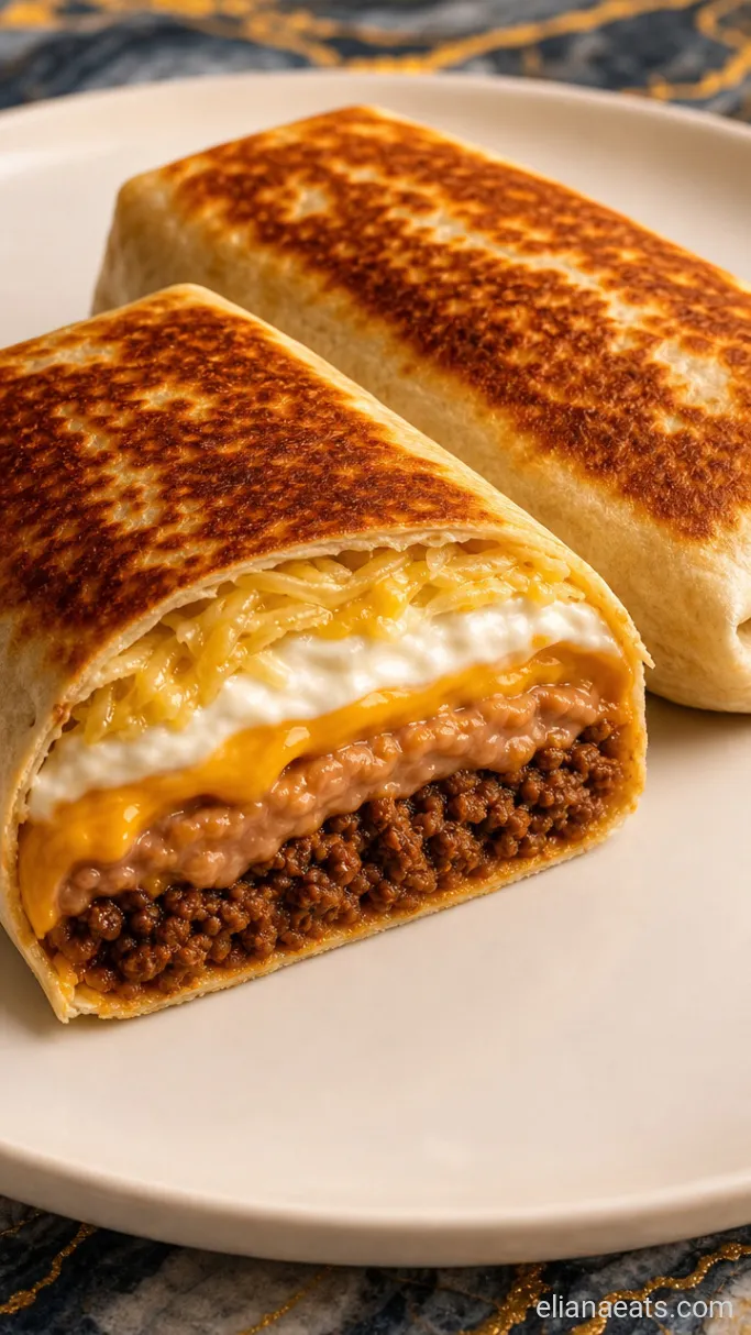 Step 5: Fold and Sear the Burritos