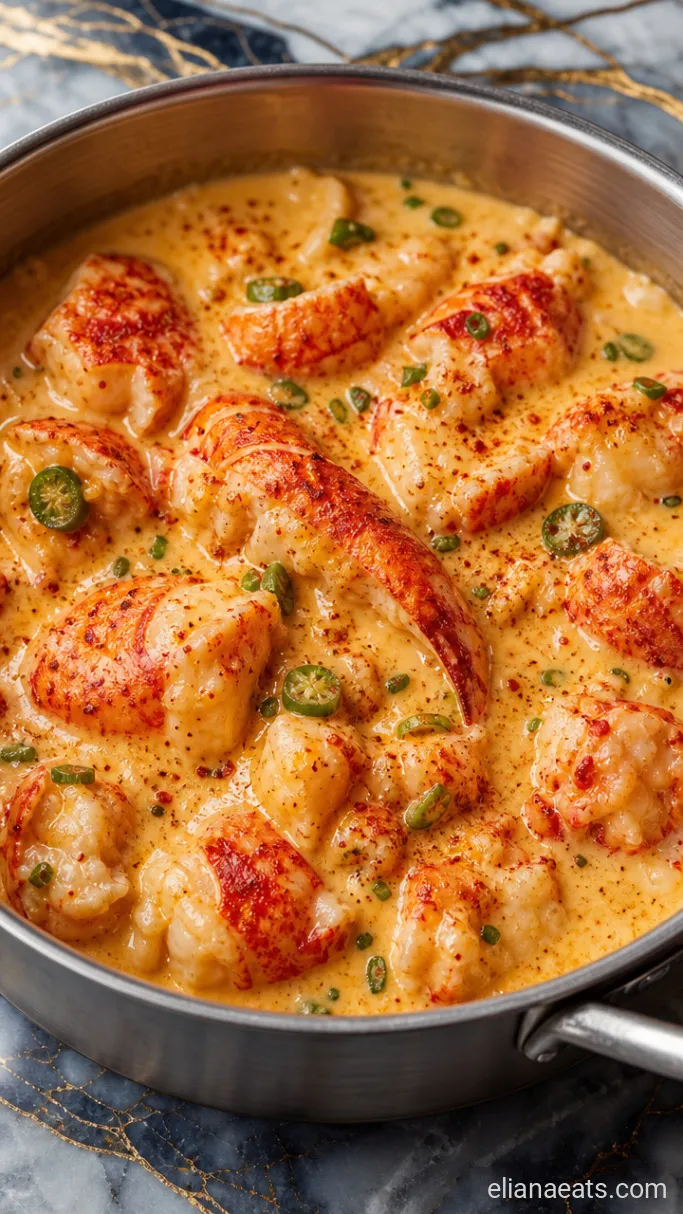 Step 5: Fold in the Lobster