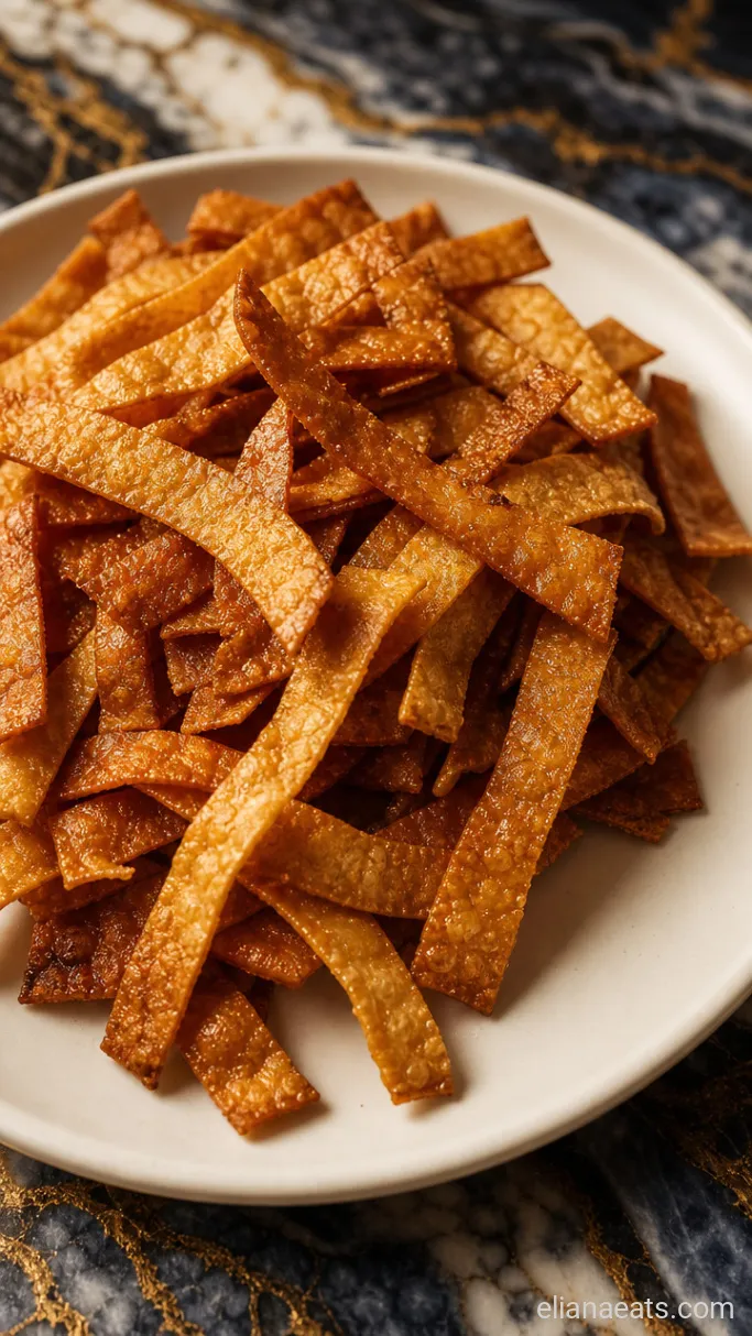 Step 5: Fry the Tortilla Strips
