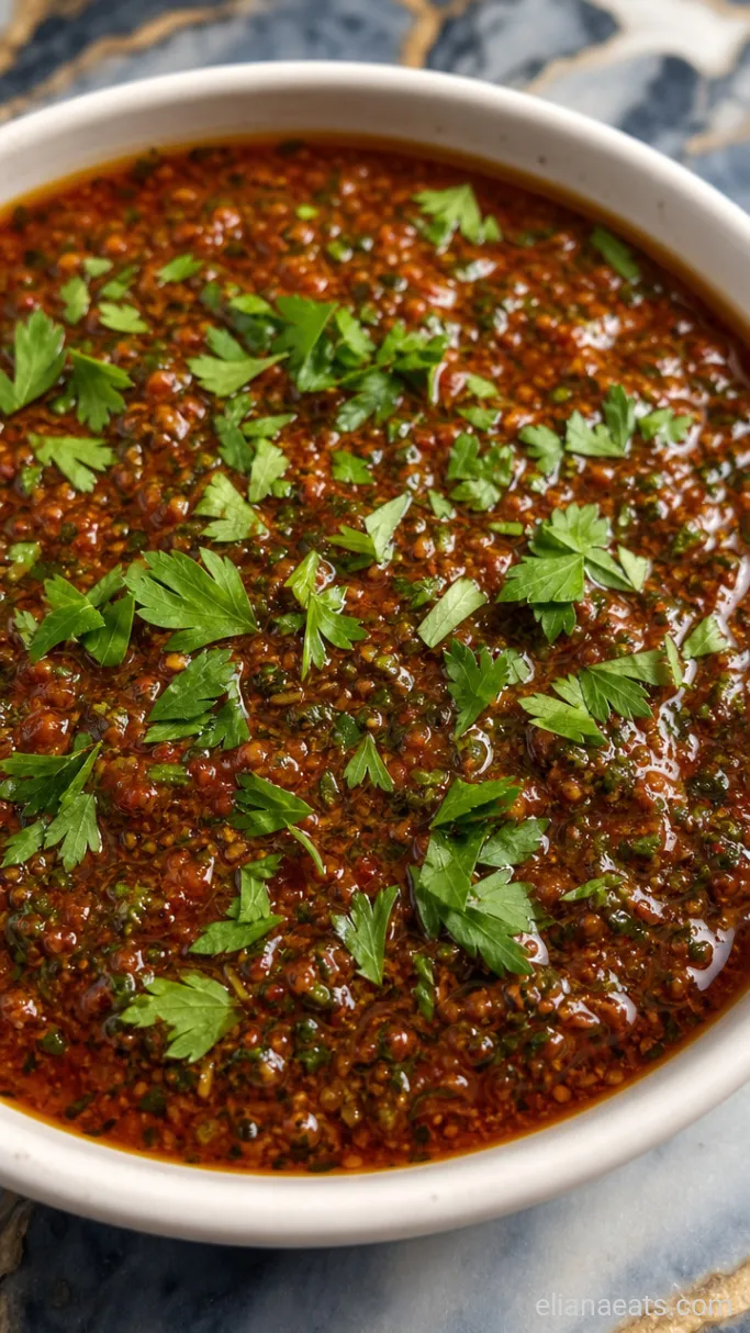 Step 5: Plate and Garnish the Sauce