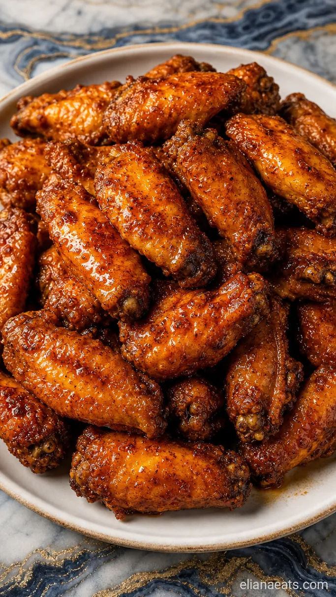 Step 5: Plate and Garnish the Wings