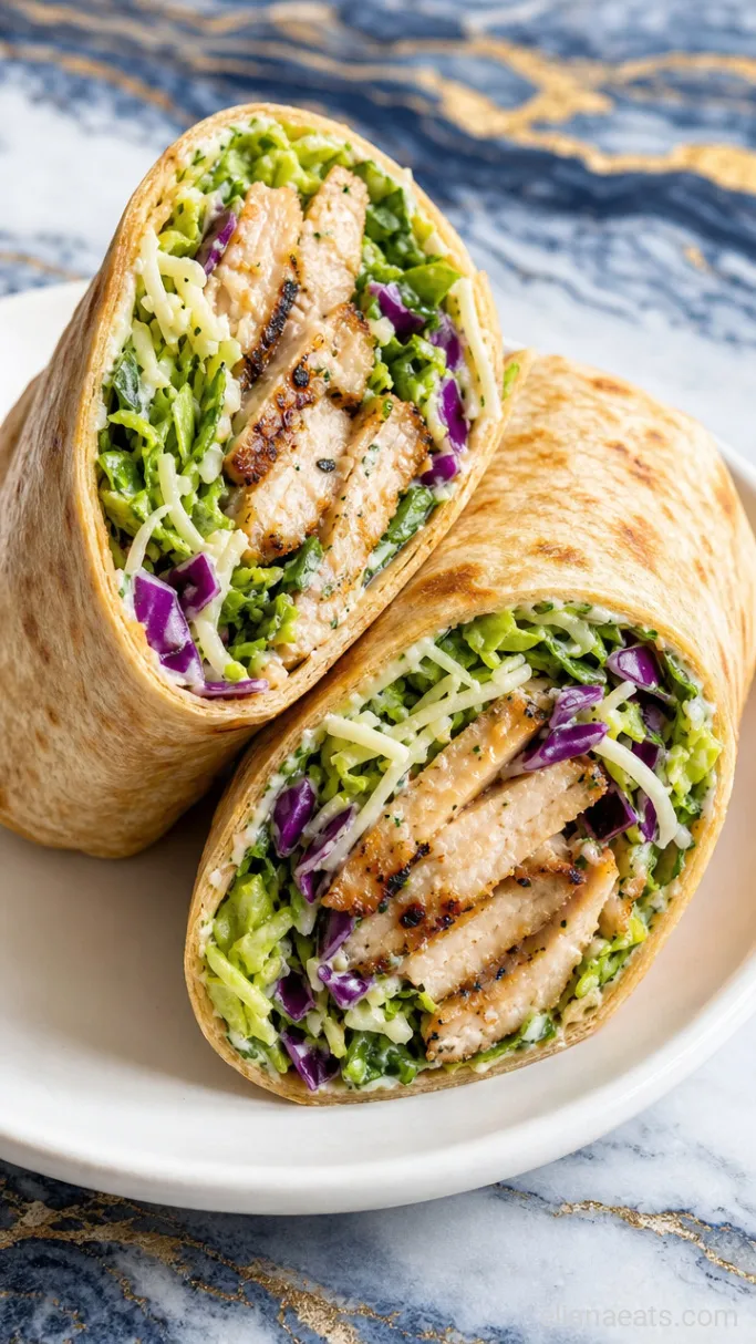 Step 5: Roll and Plate the Wrap