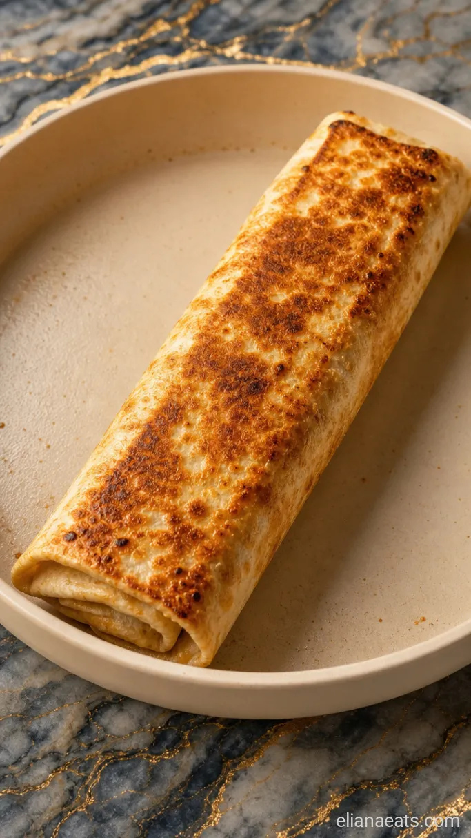 Step 5: Roll and Toast the Wraps