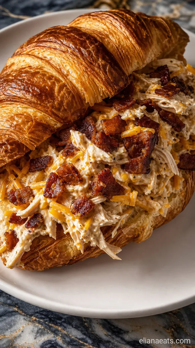 Step 5: Serve on a Croissant or with Crackers