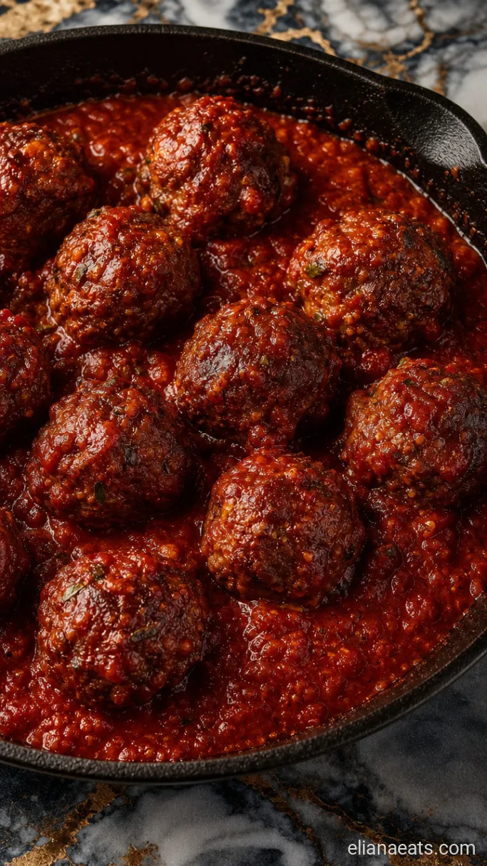 Step 5: Simmer in the Marinara