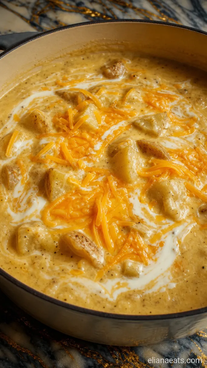 Step 5: Stir in the Cream and Cheese