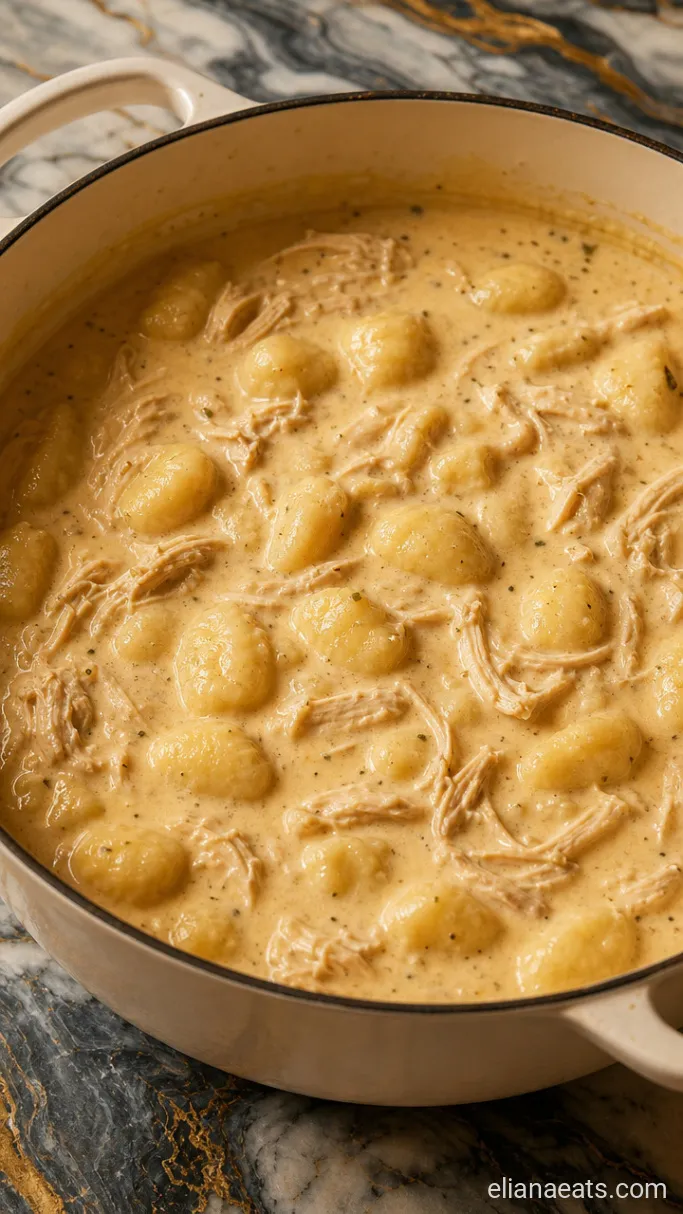 Step 5: Stir in the Cream and Chicken