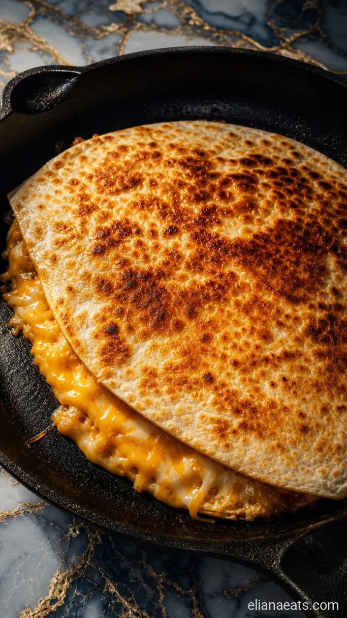 Step 5: Toast the Quesadillas
