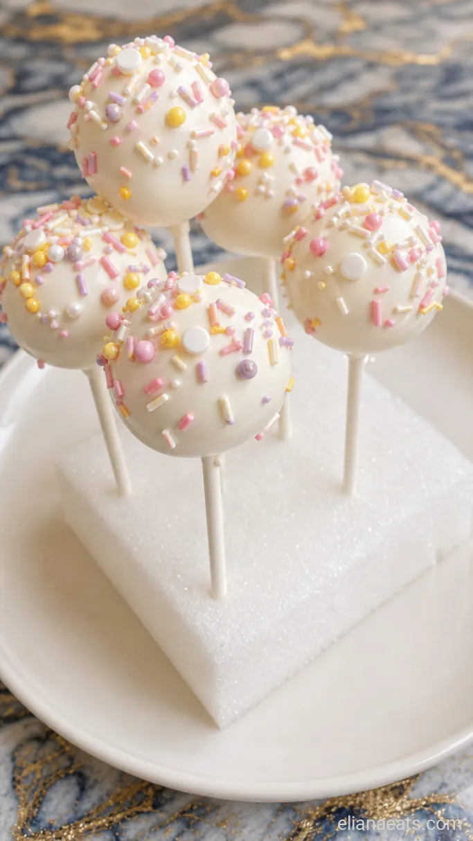 Step 6: Dip and Garnish the Cake Pops