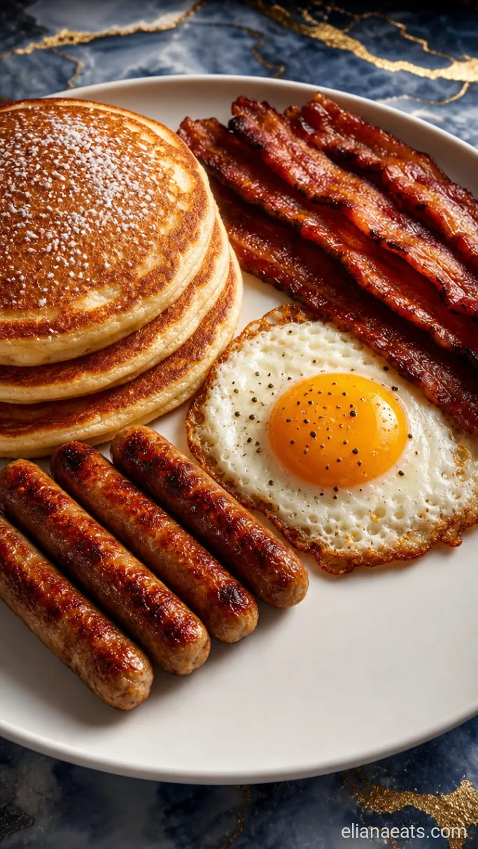 Step 6: Plate and Garnish the Breakfast