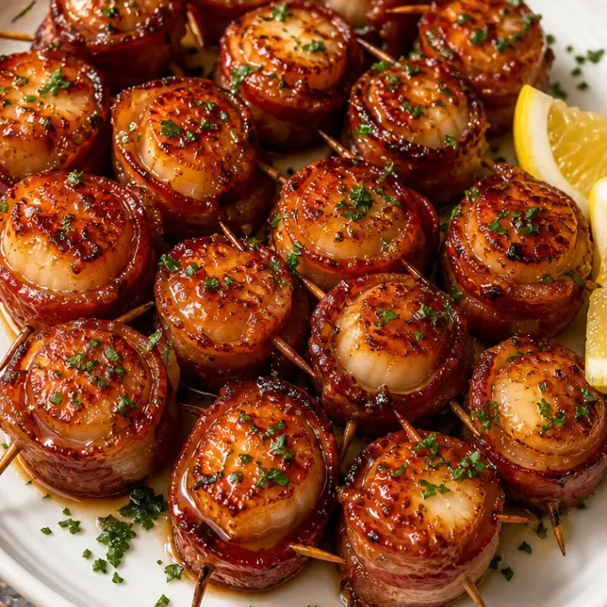 red lobster bacon wrapped sea scallops