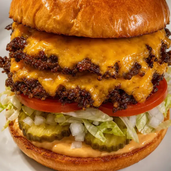 sonic double smasher burger
