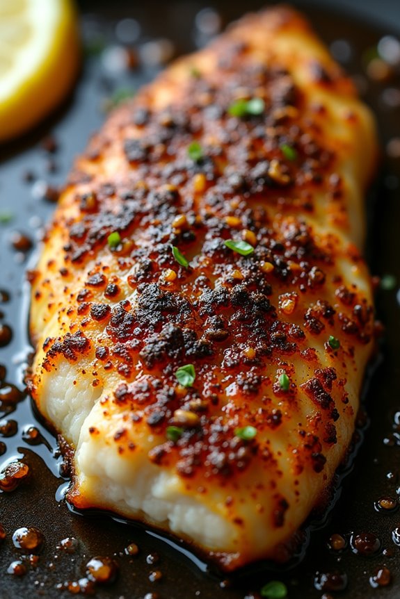 spicy seasoned fish dish