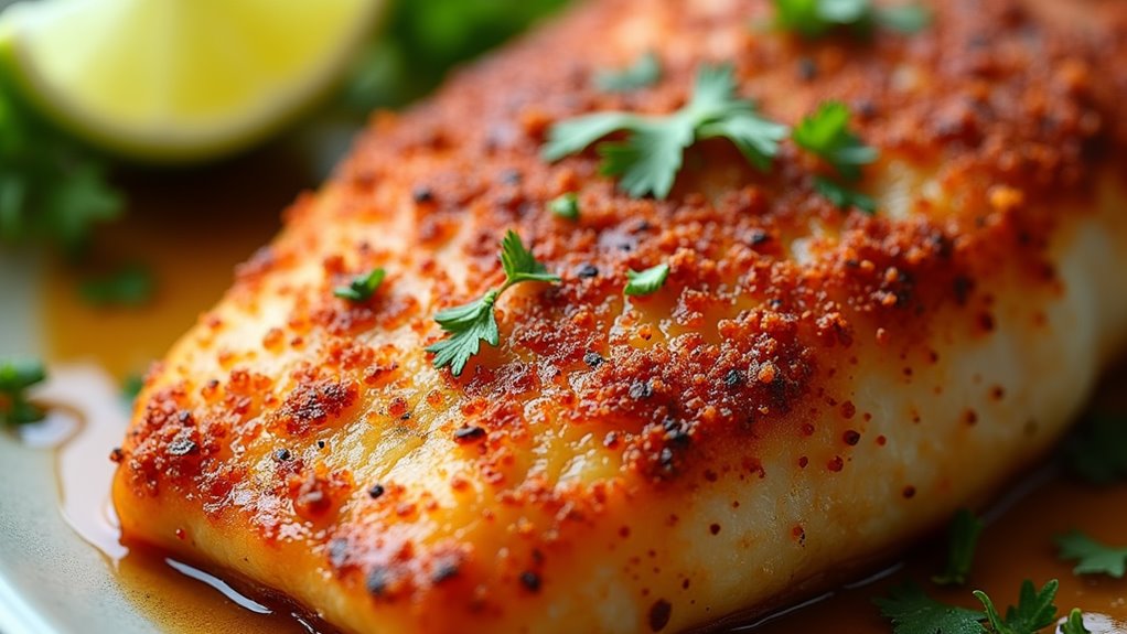 spicy tilapia fillet recipe