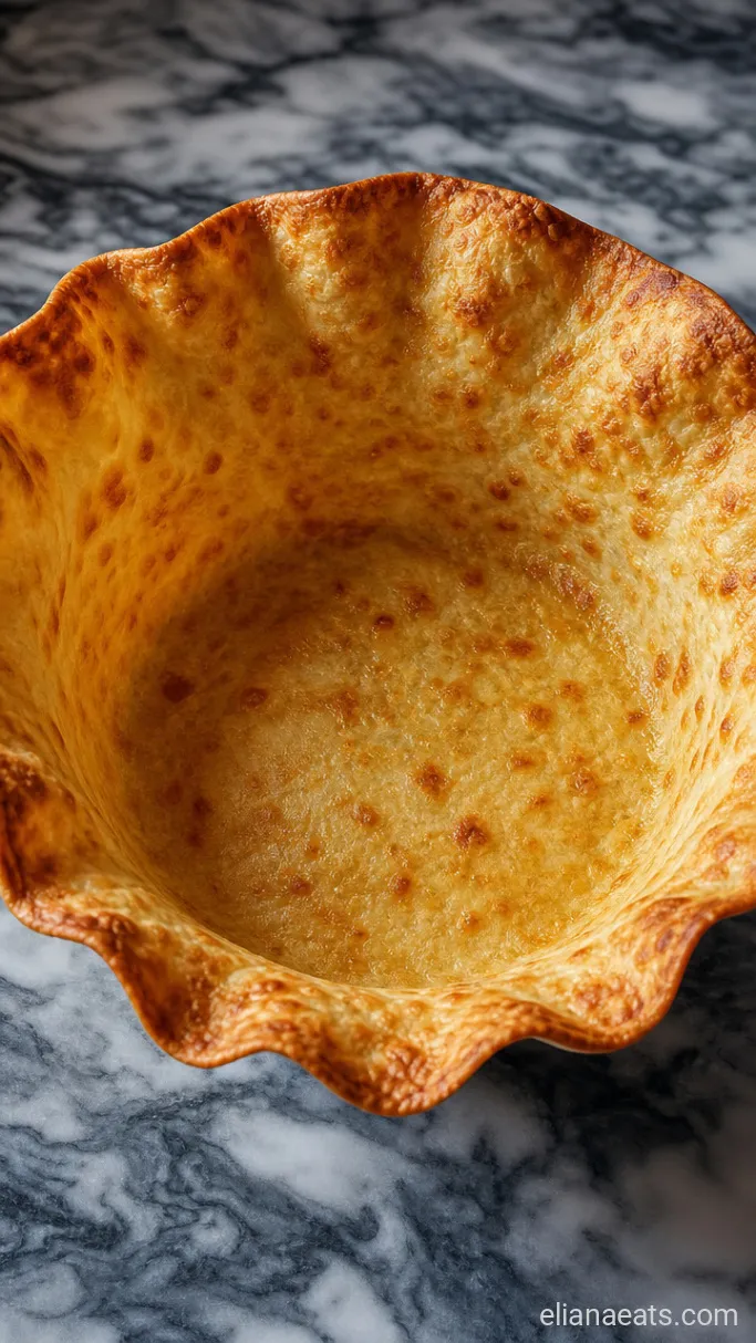 Step 1: Bake the Tortilla Shell