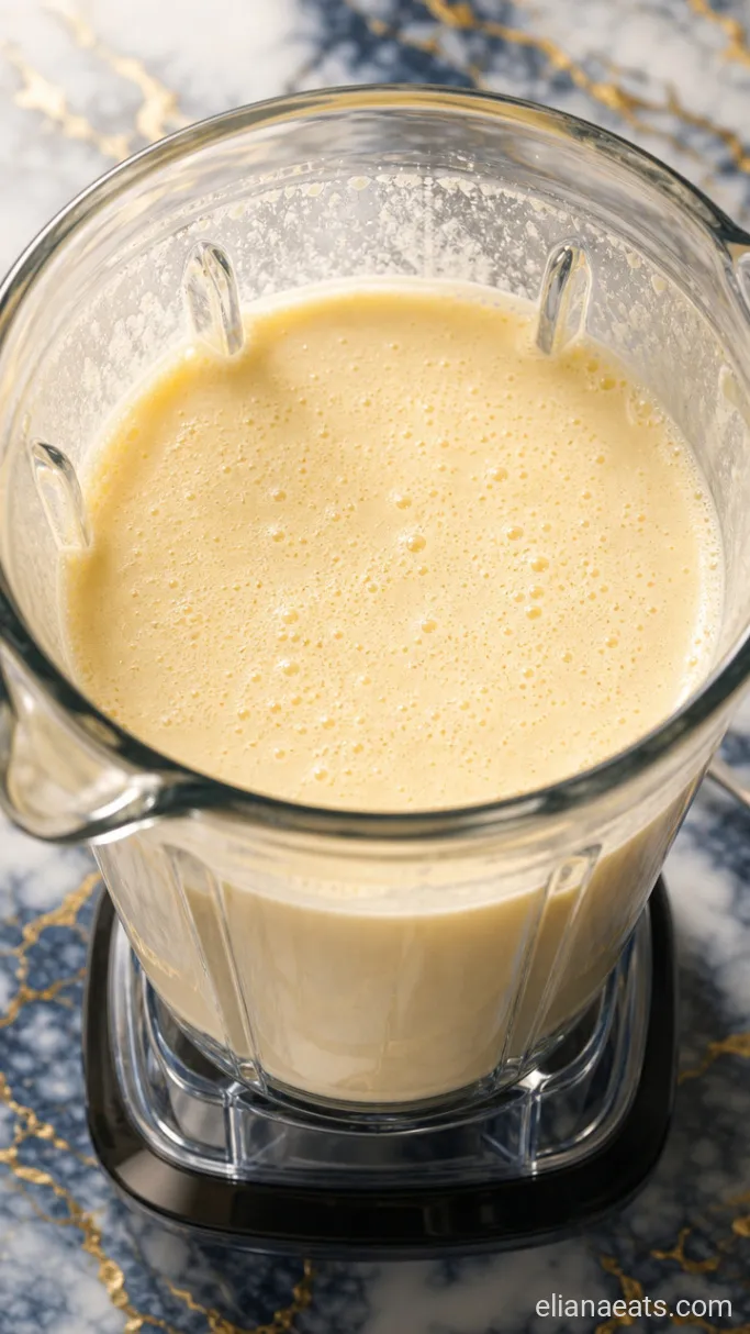 Step 1: Blend the Egg Mixture