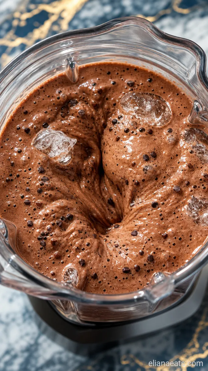 Step 1: Blend the Frappe Base