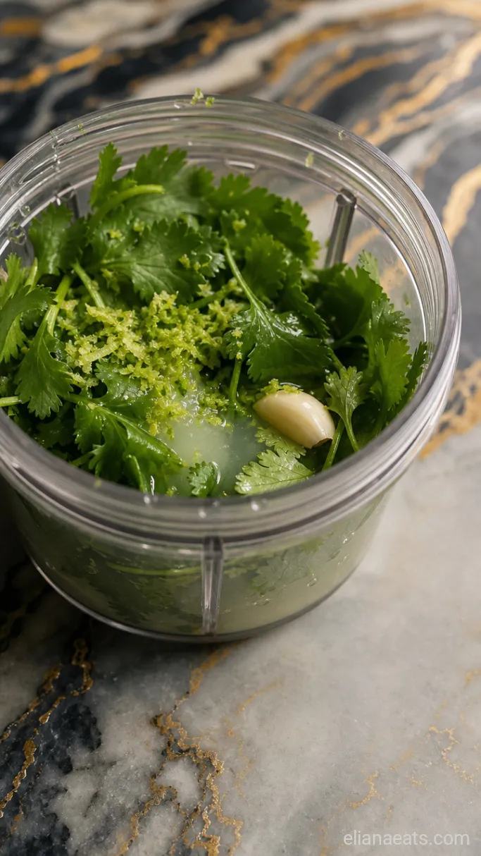 Step 1: Blend the Herb Base