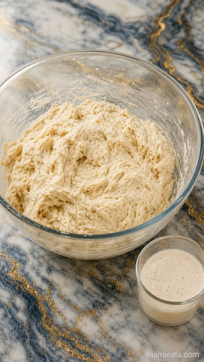 Step 1: Bloom the Yeast and Mix the Dough