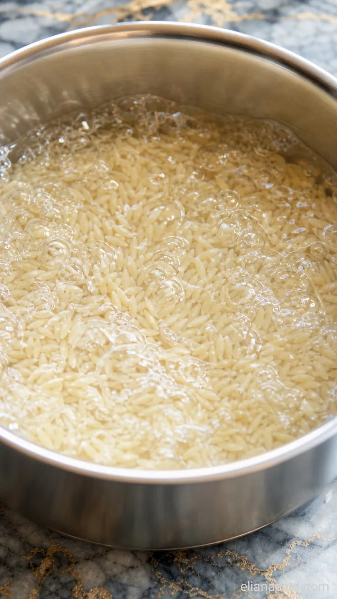 Step 1: Boil the Orzo