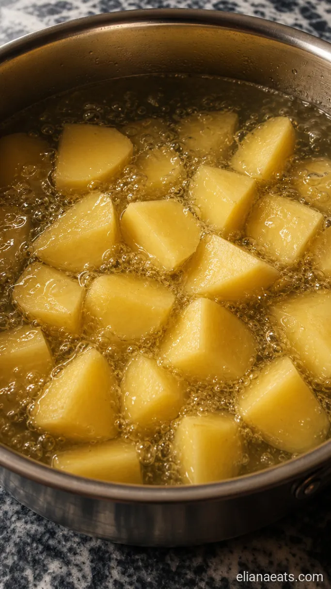 Step 1: Boil the Potatoes