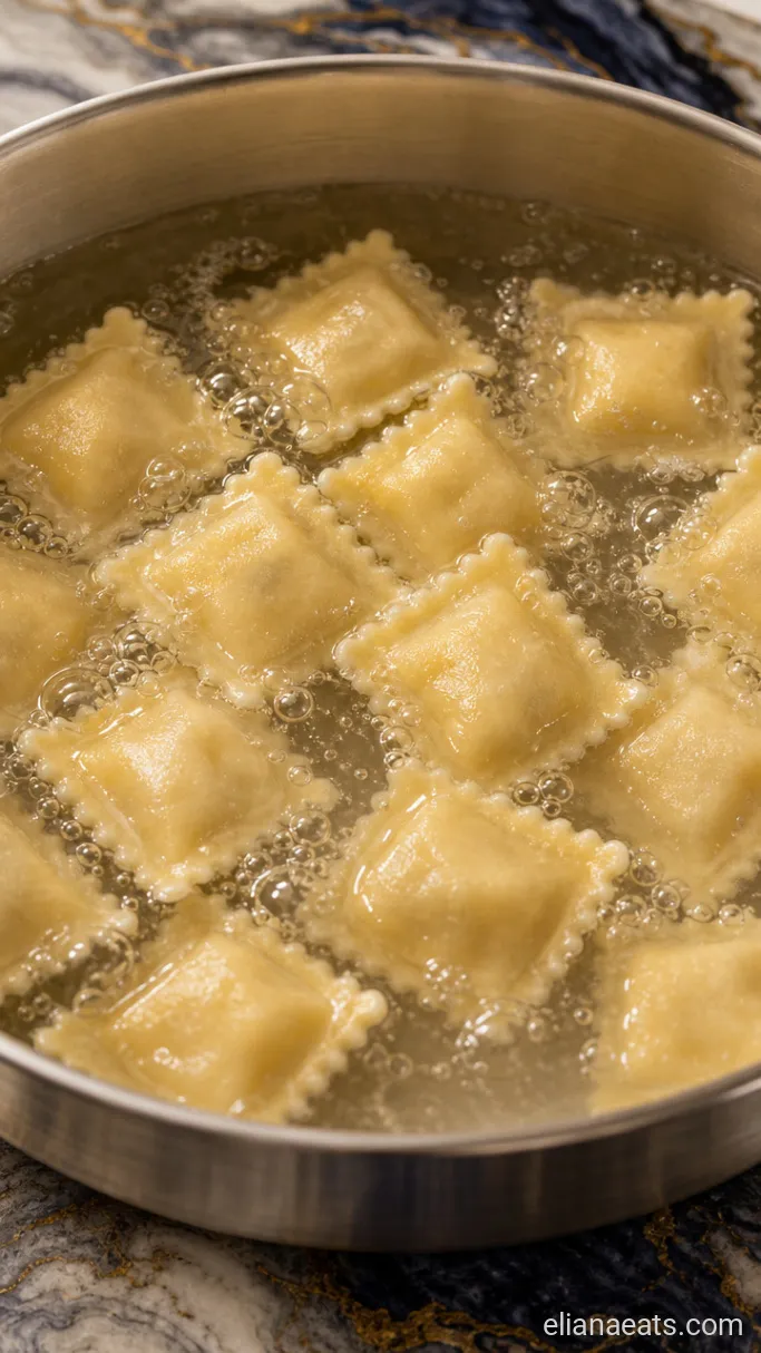Step 1: Boil the Ravioli