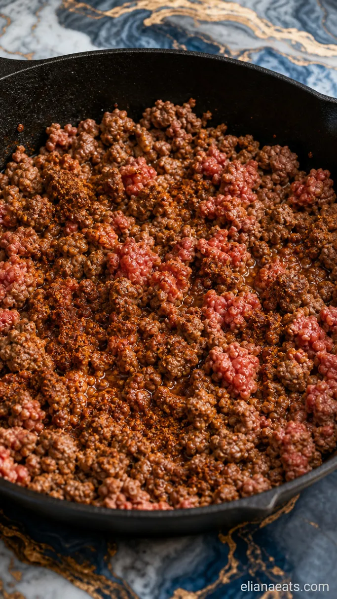 Step 1: Brown the Beef