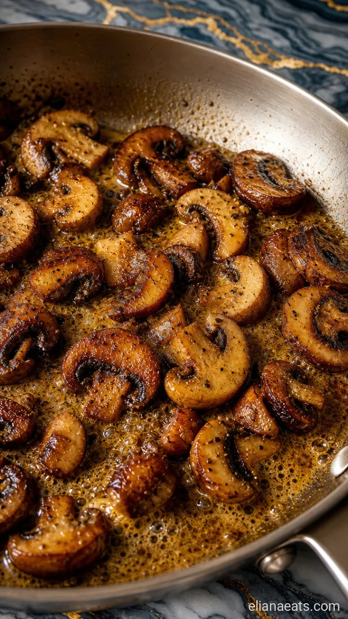 Step 1: Brown the Mushrooms