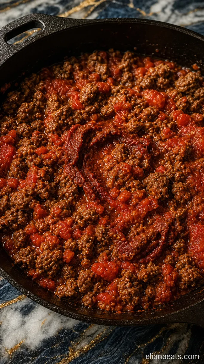 Step 1: Build the Meat Sauce